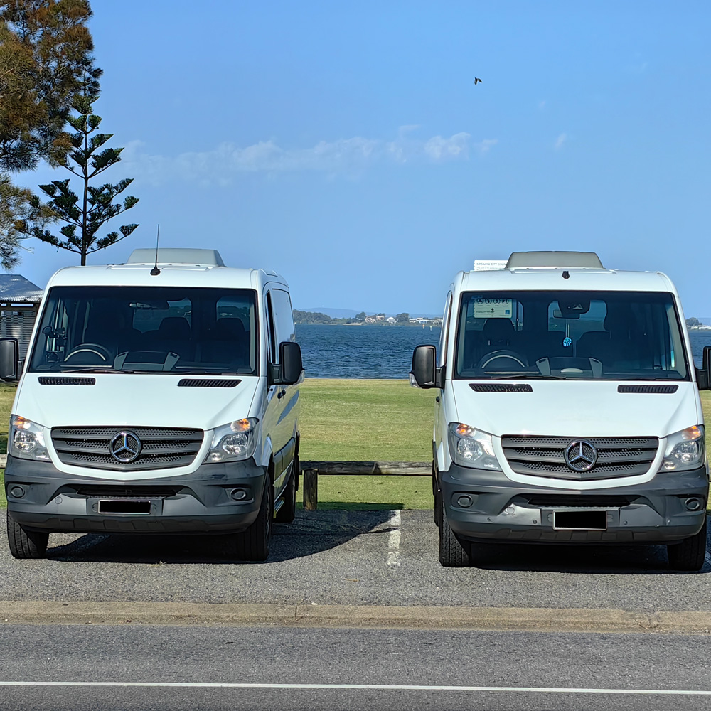 【Brisbane布里斯班】12座奔驰商务Mercedes-Benz布里斯班中文司导包车游玩