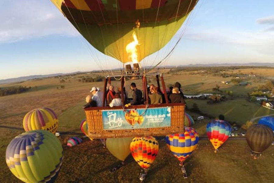 悉尼猎人谷热气球赏日出观光飞行体验Hunter Valley Hot Air Balloon